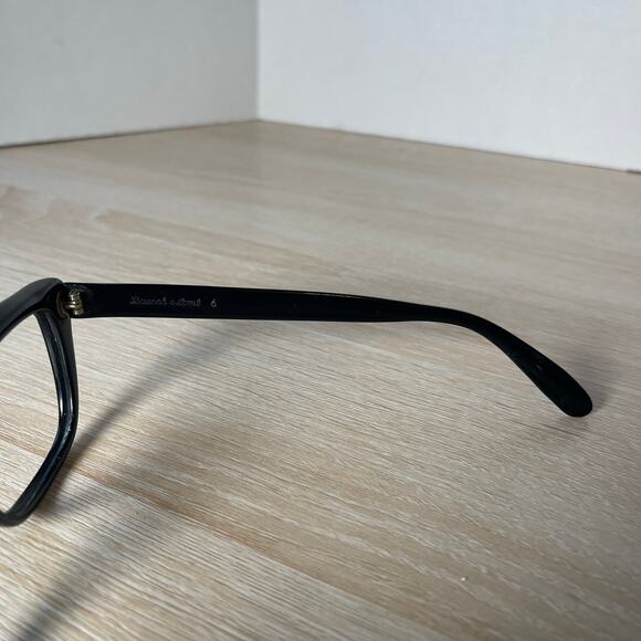 Vintage Bausch & Lomb 6 RARE! Sunglasses 14480 Polished Black B&L 51-22 READ - Picture 9 of 11